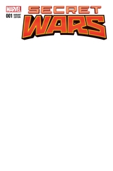Secret Wars #1 Blank Sketch Variant (2015 - 2016) Comic Book Value