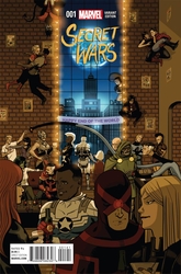 Secret Wars #1 Zdarsky Party Variant (2015 - 2016) Comic Book Value