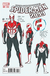 Spider-Man 2099 #1 Anka 1:20 Design Variant (2015 - 2017) Comic Book Value
