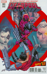 Deadpool #3 Liefeld 1:20 Marvel '92 Variant (2015 - 2017) Comic Book Value