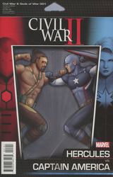 Civil War II: Gods of War #1 Action Figure Variant (2016 - 2016) Comic Book Value