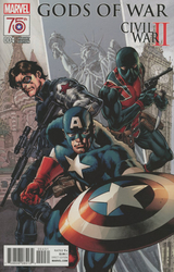 Civil War II: Gods of War #4 Perkins 1:50 Captain America 75th Anniversary Variant (2016 - 2016) Comic Book Value