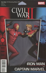 Civil War II: Choosing Sides #1 Action Figure Variant (2016 - 2016) Comic Book Value