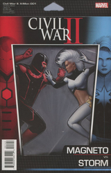 Civil War II: X-Men #1 Action Figure Variant (2016 - 2016) Comic Book Value
