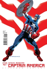 Captain America: Steve Rogers #1 Steranko Variant (2016 - 2017) Comic Book Value