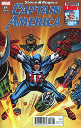 Captain America: Steve Rogers #9 Kirby 1:10 Variant (2016 - 2017) Comic Book Value