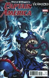Captain America: Steve Rogers #13 Raney Venomized Variant (2016 - 2017) Comic Book Value