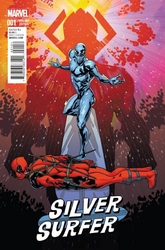 Silver Surfer #1 Sliney 1:10 Variant (2016 - 2017) Comic Book Value