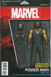 Power Man and Iron Fist #1 Power Man Action Figure Variant (2016 - 2017) Comic Book Value