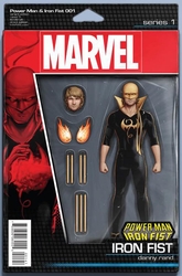 Power Man and Iron Fist #1 Iron Fist Action Figure Variant (2016 - 2017) Comic Book Value