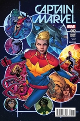 Captain Marvel #2 Jimenez 1:25 Variant (2016 - 2017) Comic Book Value