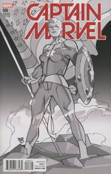 Captain Marvel #6 Ferry Variant (2016 - 2017) Comic Book Value