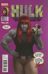 Hulk #7 Rahzzah Mary Jane Variant (2016 - 2017) Comic Book Value
