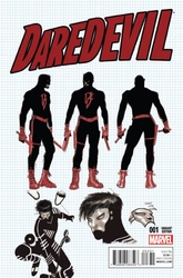 Daredevil #3 Garney 1:20 Design Variant (2016 - 2017) Comic Book Value