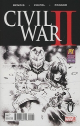 Civil War II #0 Previews Exclusive Variant (2016 - 2017) Comic Book Value