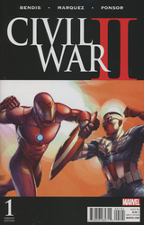 Civil War II #1 McNiven 1:100 Variant (2016 - 2017) Comic Book Value