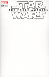 Star Wars: The Force Awakens Adaptation #1 Blank Sketch Variant (2016 - 2017) Comic Book Value