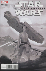 Star Wars: The Force Awakens Adaptation #1 Ribic 1:75 Sketch Variant (2016 - 2017) Comic Book Value