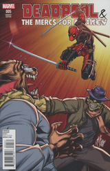 Deadpool & The Mercs For Money #5 Lim Variant (2016 - 2016) Comic Book Value