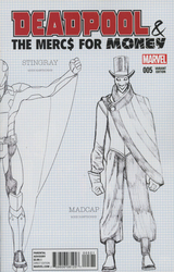 Deadpool & The Mercs For Money #5 Hawthorne 1:20 Design Variant (2016 - 2016) Comic Book Value