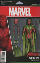 Avengers #1 Action Figure Variant (2016 - 2017) Comic Book Value