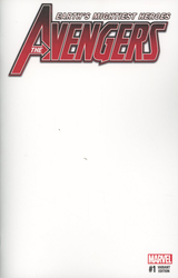 Avengers #1 Blank Sketch Variant (2016 - 2017) Comic Book Value