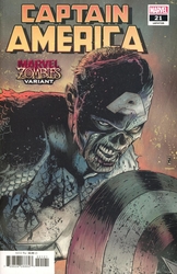 Captain America #21 Zircher Marvel Zombies Variant (2018 - 2021) Comic Book Value