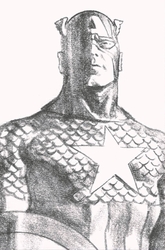 Captain America #23 Ross 1:100 Virgin Sketch Variant (2018 - 2021) Comic Book Value