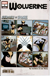 Wolverine #5 Gurihiru Heroes at Home Variant (2020 - ) Comic Book Value