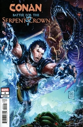 Conan: Battle for the Serpent Crown #4 Tan 1:25 Variant (2020 - 2020) Comic Book Value