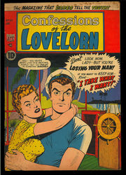 Confessions of The Lovelorn #55 (1954 - 1960) Comic Book Value