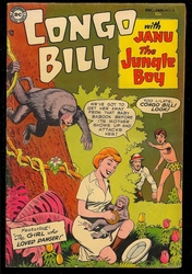 Congo Bill #3 (1954 - 1955) Comic Book Value
