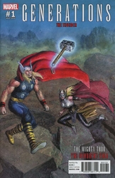 Generations: The Unworthy Thor & The Mighty Thor #1 Pastoras 1:25 Variant (2017 - 2017) Comic Book Value
