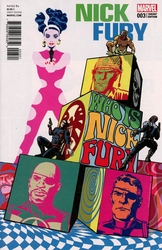 Nick Fury #3 Blanco 1:25 Variant (2017 - 2017) Comic Book Value