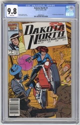 Dakota North #1 Newsstand Edition (1986 - 1987) Comic Book Value