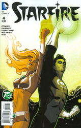 Starfire #4 Garbett Green Lantern Variant (2015 - 2016) Comic Book Value