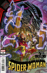 Spider-Woman #8 Garron Marvel vs Alien Variant (2020 - ) Comic Book Value