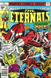 Eternals, The #14 35 Cent Variant (1976 - 1978) Comic Book Value
