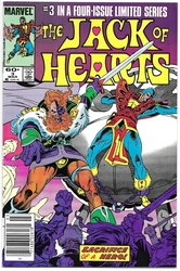 Jack of Hearts #3 Newsstand Edition (1984 - 1984) Comic Book Value
