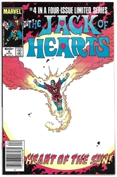 Jack of Hearts #4 Newsstand Edition (1984 - 1984) Comic Book Value