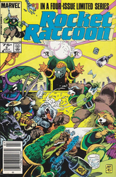 Rocket Raccoon #3 Newsstand Edition (1985 - 1985) Comic Book Value