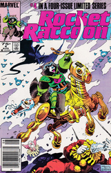 Rocket Raccoon #4 Newsstand Edition (1985 - 1985) Comic Book Value