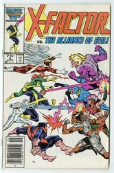 X-Factor #5 Newsstand Edition (1986 - 1998) Comic Book Value