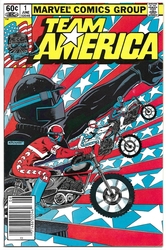 Team America #1 Newsstand Edition (1982 - 1983) Comic Book Value