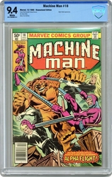 Machine Man #18 Newsstand Edition (1978 - 1981) Comic Book Value