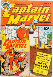 Captain Marvel Adventures #25 With Miniature (1941 - 1953) Comic Book Value