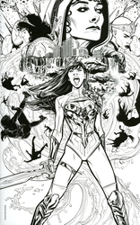 Wonder Girl #1 Jones 1:50 B&W Variant (2021 - ) Comic Book Value