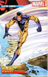 Heroes Reborn #3 Bagley Blur Trading Card Variant (2021 - 2021) Comic Book Value