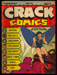 Crack Comics #21 (1940 - 1949) Comic Book Value