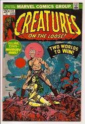 Creatures on The Loose #21 (1971 - 1975) Comic Book Value